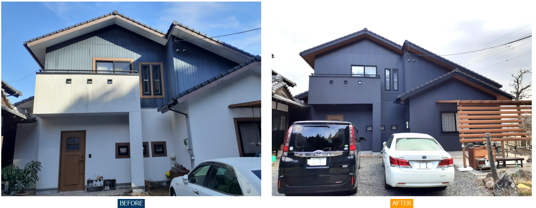 フジサワ建設（滋賀県）の施工例・施工写真【外壁塗装】