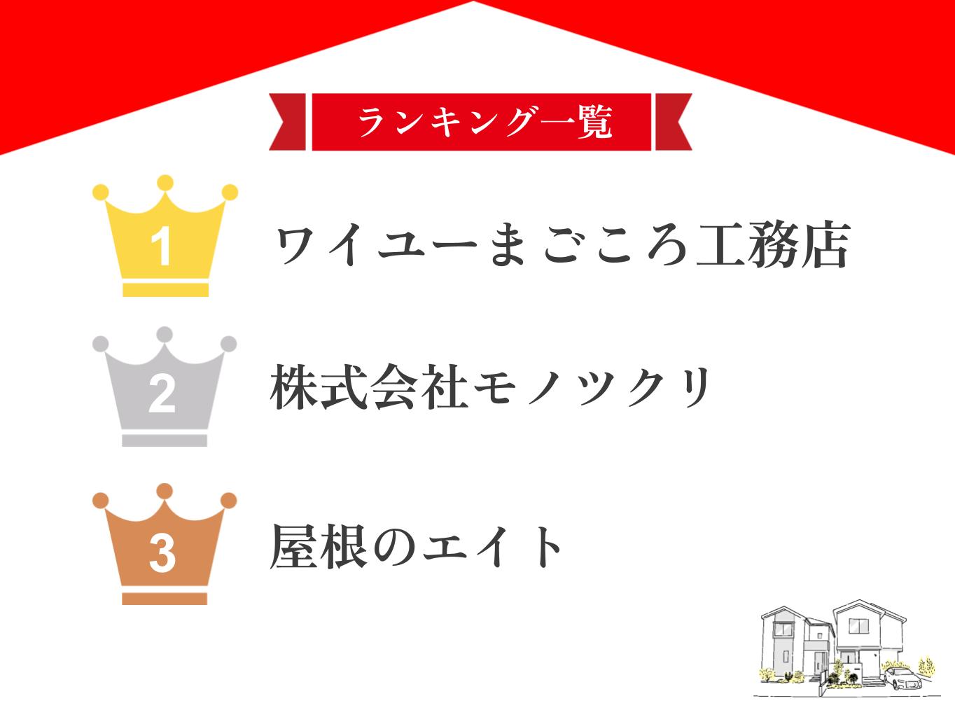品川区でおすすめの屋根・雨漏り修理業者ランキングTOP5！口コミのよい優良店のみ【2025年最新】